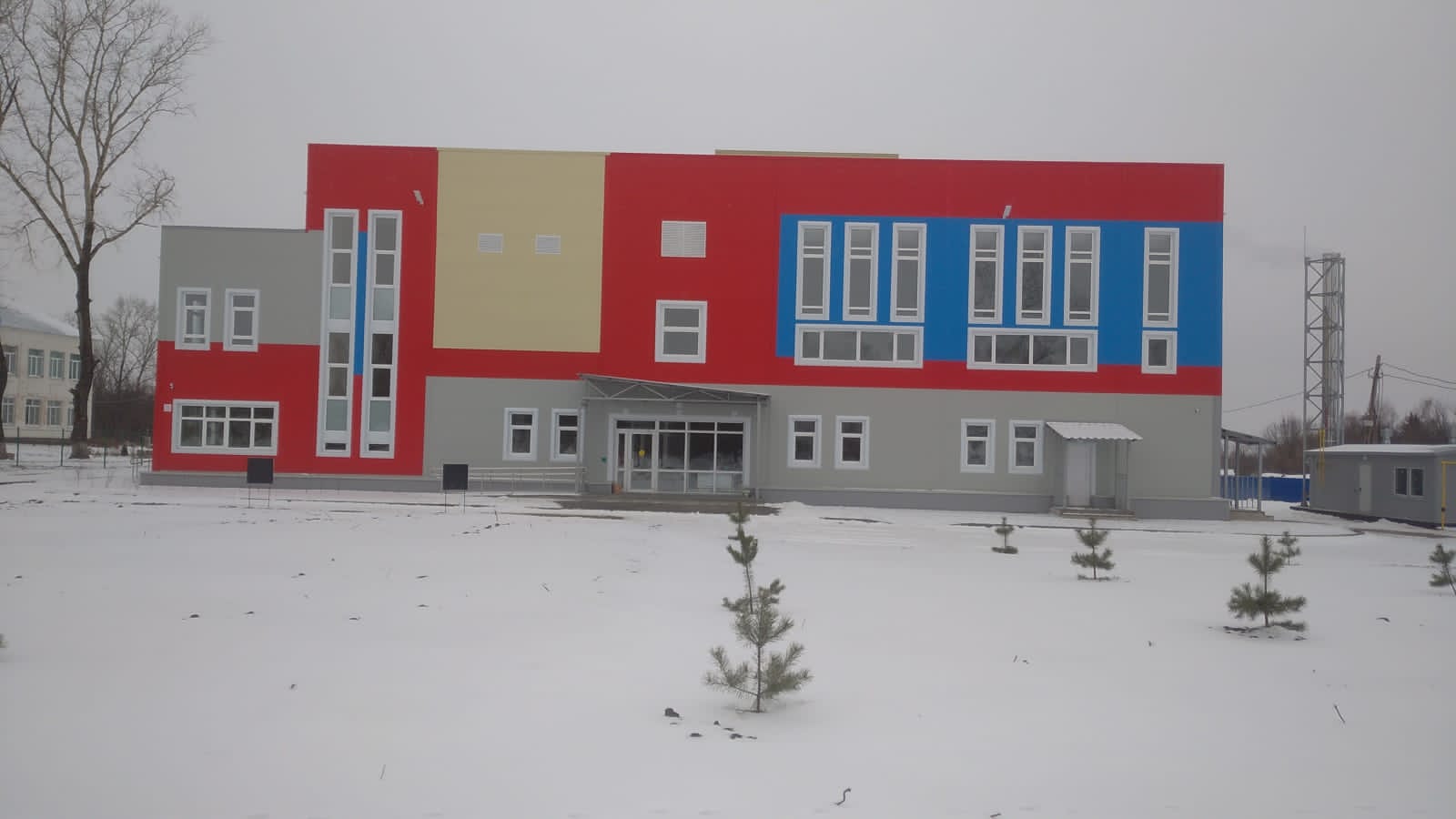 Физкультурно-оздоровительный комплекс в р.п. Побединка Скопинский район Рязанской области