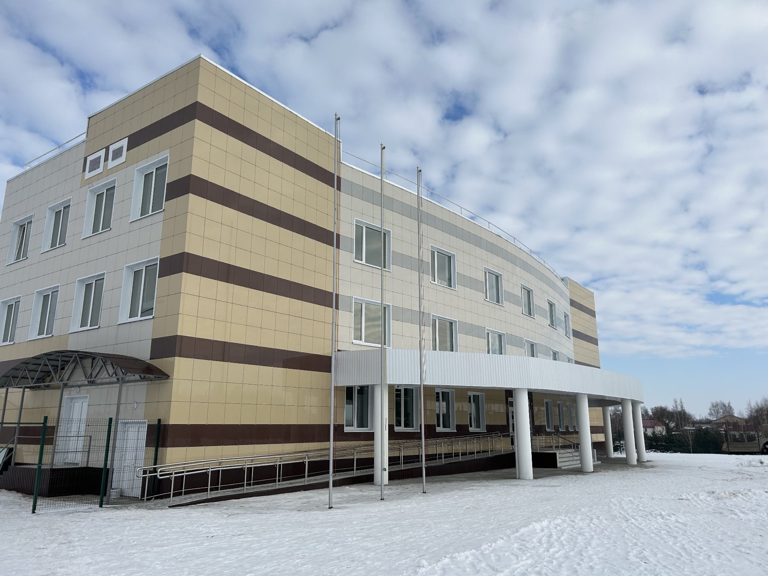 Физкультурно-оздоровительный комплекс в поселке Милославское Милославский район Рязанской области